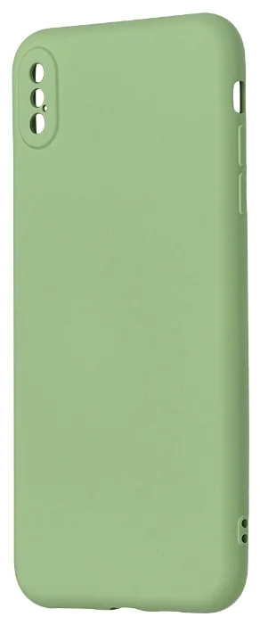 Чехол Soft-Touch для iPhone Xs Max зеленый